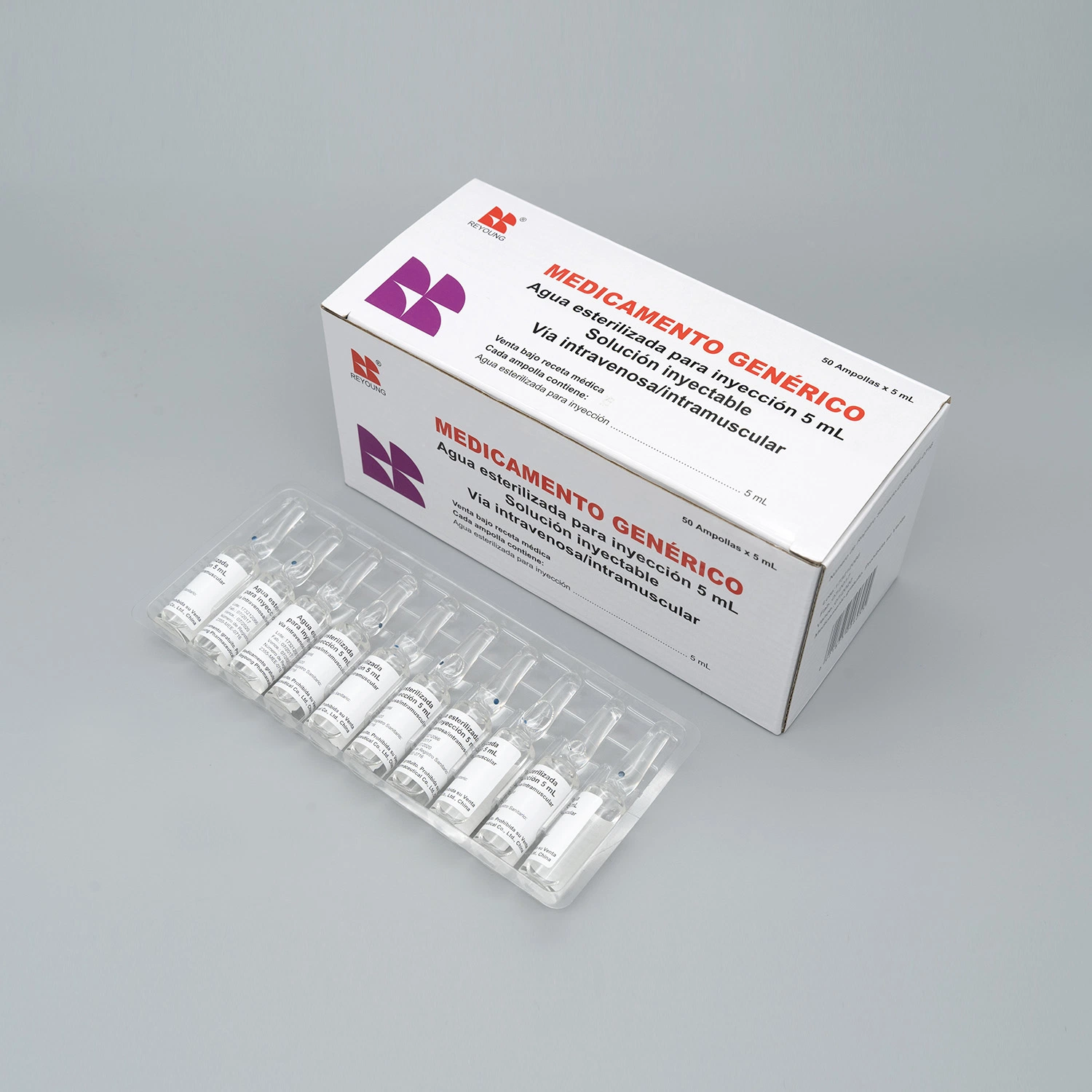 Agua Destilada 10Ml Generico X Ampolla