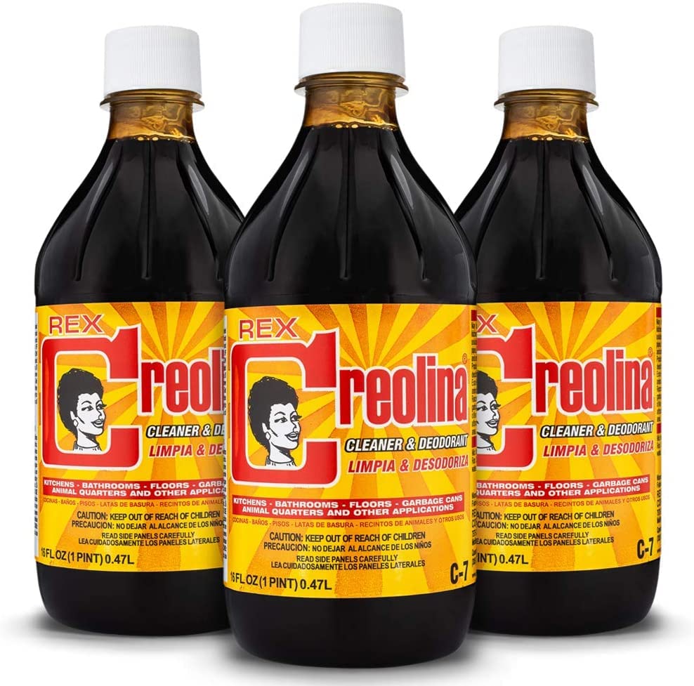Detalles adicionales. Creolina es un gran limpiador multiusos. No solo limpia sino que desodoriza. Se puede utilizar para limpiar cuartos de animales, botes