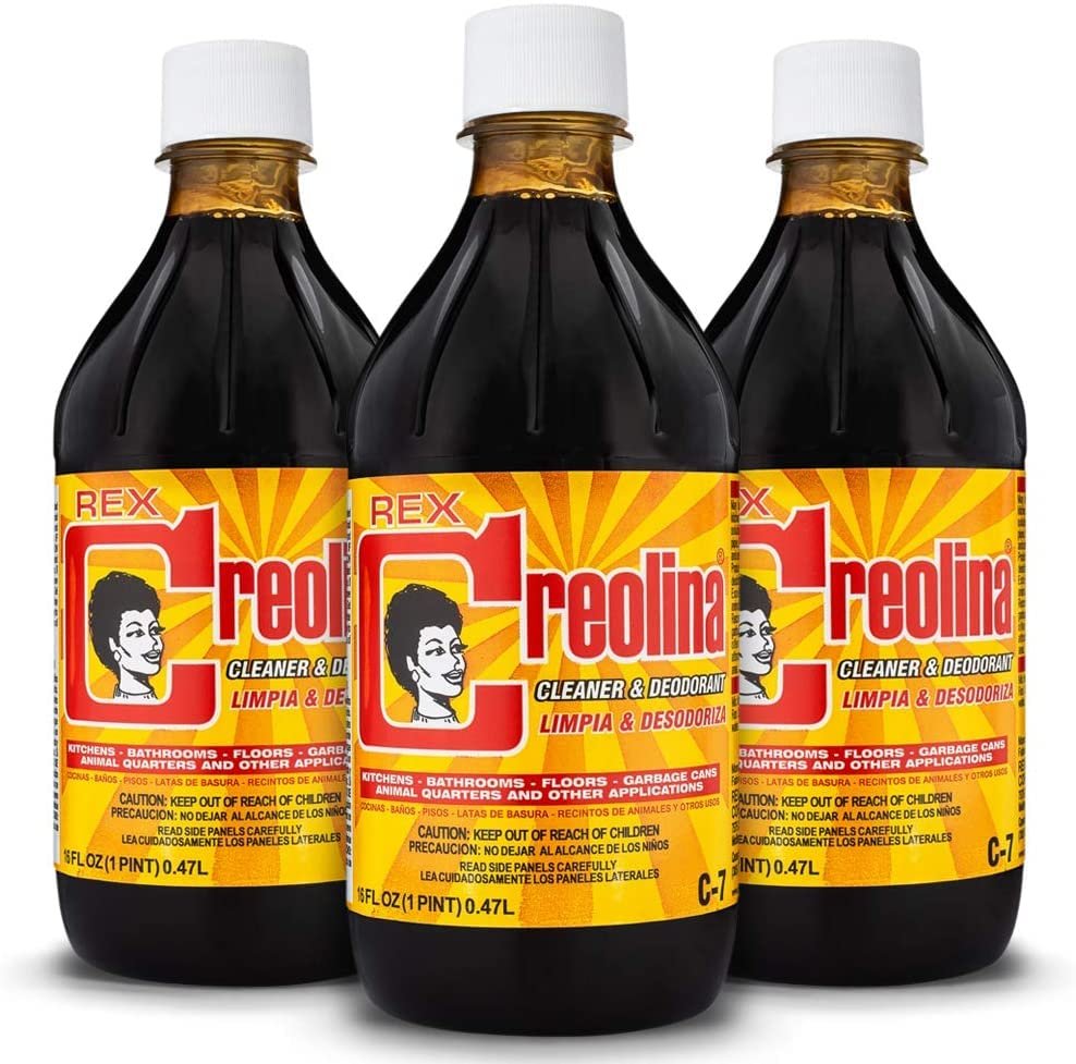 Detalles adicionales. Creolina es un gran limpiador multiusos. No solo limpia sino que desodoriza. Se puede utilizar para limpiar cuartos de animales, botes