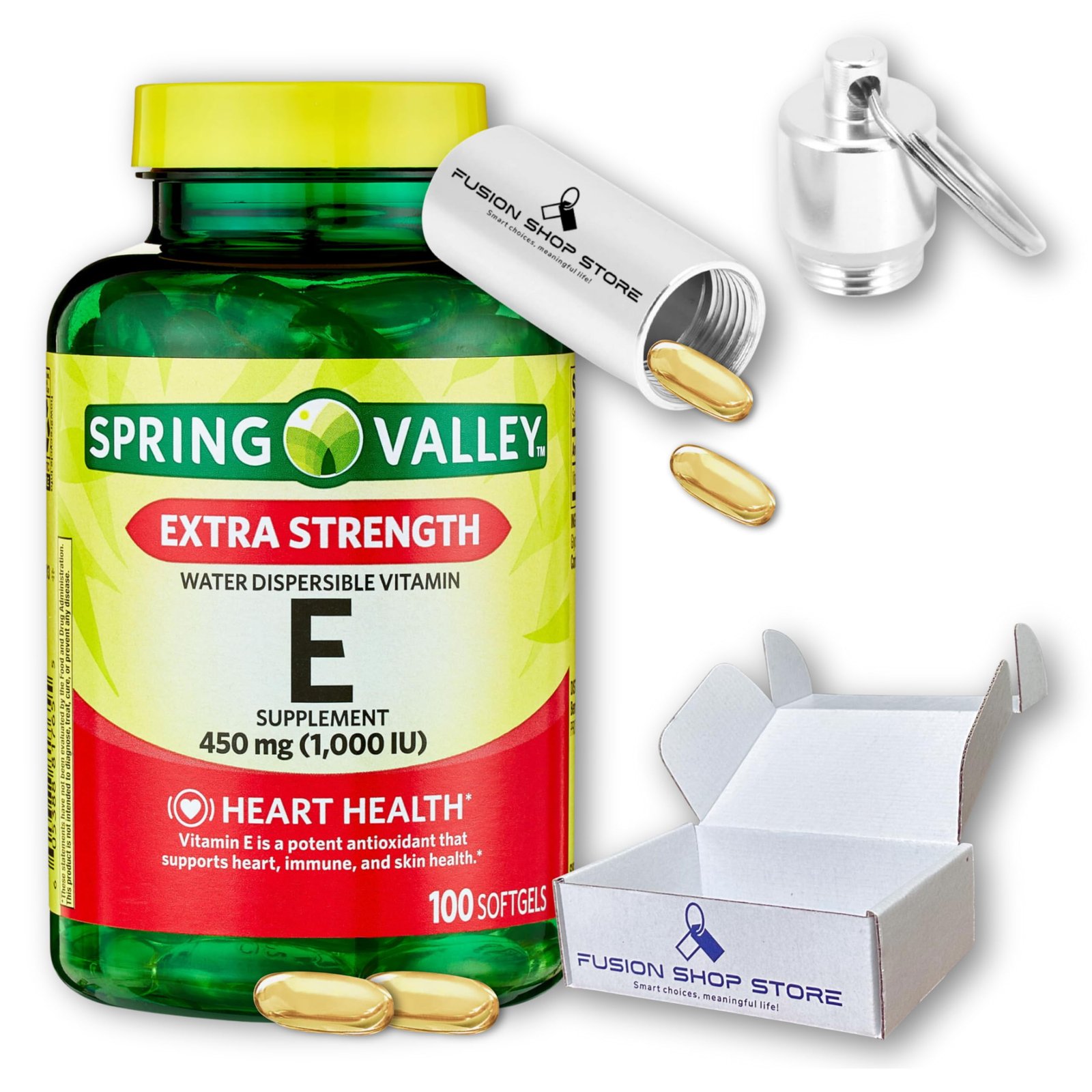 What is Vitamin E? Vitamin E is an essential nutrient that acts as a powerful antioxidant in the body. It promotes cellular health and protects cells from free radical damage. Benefits of Vitamin E 1000 mg Taking Vitamin E in doses of 1000 mg can provide multiple health benefits, including improving immune function, caring for the skin and strengthening the cardiovascular system. In addition, it can help eye health and contribute to better blood circulation. How to consume Vitamin E 1000 mg It is recommended to take one tablet of Vitamin E 1000 mg/100 tablets as directed by a health professional. Incorporating this vitamin into your daily routine can help maintain a healthy and balanced lifestyle.