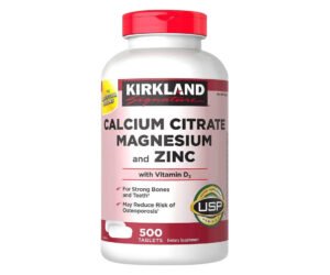 CALCIUM MAGNESIUM Y ZINC C/ 100 TABLETAS