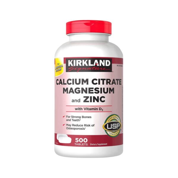 CALCIUM MAGNESIUM Y ZINC C/ 100 TABLETAS
