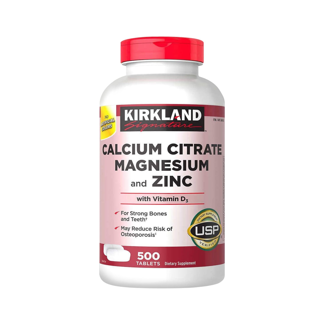 CALCIUM MAGNESIUM Y ZINC C/ 100 TABLETAS