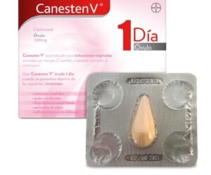 What is Canesten V Ovulo C/18? Canesten V Ovulo C/18 is a topical treatment formulated to combat vaginal infections. This product comes in the form of ovules that are inserted into the vagina, providing fast and effective relief. Ideal for women looking for a simple and discreet solution for their intimate well-being. Benefits of Canesten V Ovulo This treatment not only helps to eliminate fungi and bacteria that cause discomfort, but also relieves itching and irritation. Thanks to its advanced formula, Canesten V Ovulo C/18 acts directly on the site of infection, ensuring a successful recovery. Instructions for Use For best results, it is recommended to follow the manufacturer's instructions. It is vital that the ovule is inserted deep into the vagina, preferably before bedtime, to maximize its effectiveness overnight. Always consult a health care professional if you experience persistent symptoms.