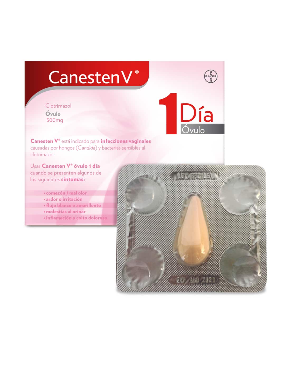 What are Canesten V Ovules? Canesten V ovules are an effective antifungal treatment designed to combat vaginal infections caused by fungi. They are formulated with the active ingredient clotrimazole, known for its fast and effective action in eliminating vaginal candidiasis. Benefits of Using Canesten V Ovules These suppositories are easy to use and are inserted directly into the vagina, allowing for optimal absorption of the medication. Many women opt for Canesten V because of its effectiveness and fast action, relieving itching, irritation and uncomfortable discharge. How to use Canesten V Ovules? It is essential to follow the instructions on the leaflet. Generally, it is recommended to insert one suppository at night before going to sleep, preferably for three consecutive nights. However, if symptoms persist, it is advisable to consult a doctor.