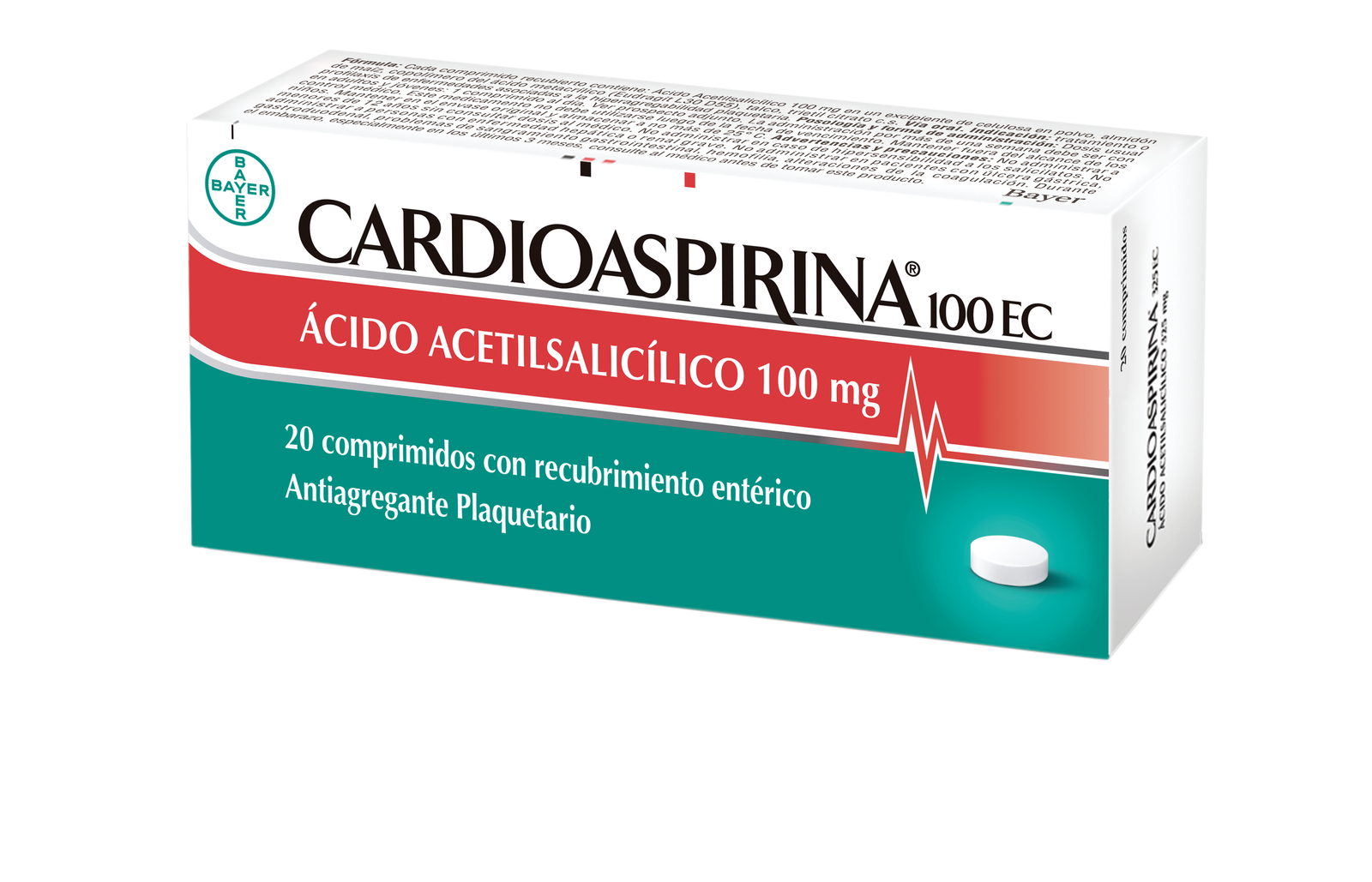 CARDIO ASPIRNINA 81MG FRASCO/30